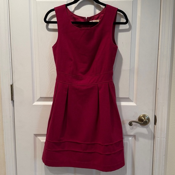 TULLE Pink Wool Sleeveless Dress - Picture 1 of 3